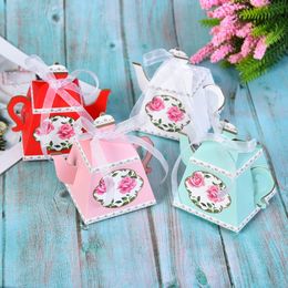 Lovely New Design Royal Teapot Candy Box Retro Candy Boxes For Wedding Party Favors And Gifts