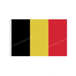 Belgium Flags National Polyester Banner Flying 90 x 150cm 3 * 5ft Flag All Over The World Worldwide Outdoor can be Customized