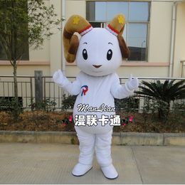 Mascot Costumes The Sheep Mascot Costume Goat Mascot Costume Fancy Dress Outfit Halloween Cosplay Costume