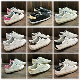 Italy Brand SuperStar Sneakers Golden Women Shoes fashion Classic White Do-old Sequin Dirty Casual Shoe Designe rcustomizable Trainers