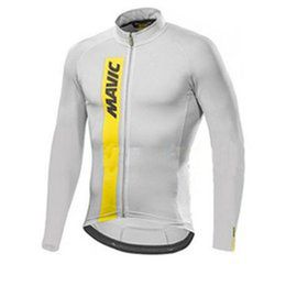 Spring/Autum MAVIC Pro team Bike Men's Cycling Long Sleeves jersey Road Racing Shirts Riding Bicycle Tops Breathable Outdoor Sports Maillot S21042959