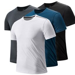 t-shirt da uomo magliette Estate a maniche corte ad asciugatura rapida taglie forti abbigliamento da corsa porte fitness per uomo