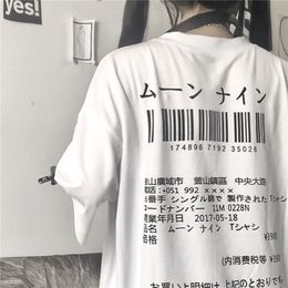Summer Explosion Harajuku Bf Wind Printed Short-Sleeved Female Students Korean Version T-Shirt Of Loose Wild Ins Trend Tops Y2k 210722