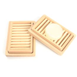 Handmade Retro Wooden Soap Dishes Set Tray Holder Storage Bath Shower Plate Case Bathroom Accessories Kitchen Tool