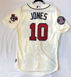 Men Women kids CHIPPER JONES COOL BASE JERSEY Embroidery New Baseball Jerseys