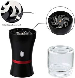 Grinders Set LTQ Vapour electric grind Tobacco Dry Herb with USB Crusher Smasher Charge Smoking Accessories hookahs