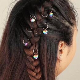 2022 jaw hair clips flower Clip per capelli Barrettes 9pcs / Set Flower Color Grip Cleaw Mini morsetti Jaw Hairpin Headdress Braid Styling Accessori Tool