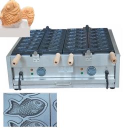 Commercial Non Stick Stainless Steel Fish Shape Waffle/Taiyaki Maker 110V/220V