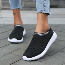 Femme à Grosse Papa Baskets Slip on Sports Gym Course Baskets Chaussures Taille 