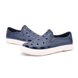 Sommersport -Sneaker Modemens Running Schuhe blau schwarz grau orange strandloch atmungsaktiven rutschern Männer lässige Sandalen Sandalen