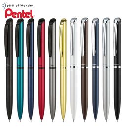1pcs Japan PENTEL Quick-drying Gel Pen BLN-2005 Rotating 0.5mm Needle Metal Rod Business Office Gift Box 210330