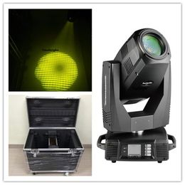 4 pieces with flightcase Spinning Moving Head Beam spot wash 17r beam 350 moving head 3 in 1 stage light