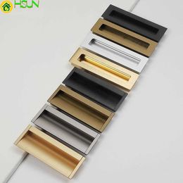 Kenina invisible embedded wardrobe cabinet drawer concealed sliding hardware door handle