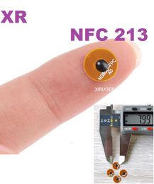 1000pcs FPC NFC Tag NFC 213 144bytes Flexible 13.56 MHz FPC Tag For All Nfc Phone Jewellery anti-counterfeiting label RFID Access Control System