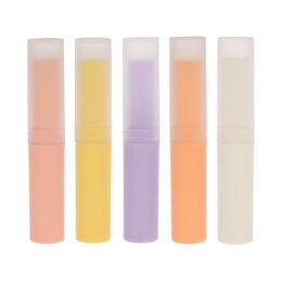 Storage Bottles & Jars 10Pcs Lip Container With Caps Mini Empty Stick Tube Lipstick DIY Cosmetic Tool Random Colour