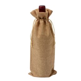 2021 Wine Bottle Gift Bags with Drawstring for Wedding, Party Favors, Christmas, Holiday and Wine Tasting Party Supplies fast send