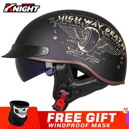 GXT Motocross Full Motorbike Touring Racing Motorcycle Accessories Outdoor Travel Retro Open Face Half Helmet