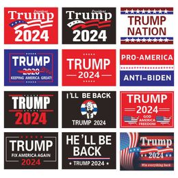 36 Styles Trump 2024 Campaign Flag US Presidential Campaigns Flags Election Banner 60*90cm