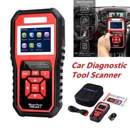 Full OBD2 Car Diagnostic Tools OBD 2 EOBD Auto Scanner Cheque Engine O2 sensor Battery Test OBDII Code Scan Reader