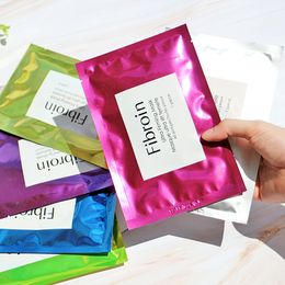 Fibroin Silk Ultra Firming Mask Water Hydrating Moisturising Oil Control Collagen Biological Cosmetic Face Mask 100pcs