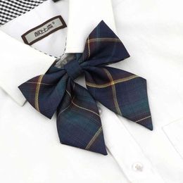 Ladies Bowtie Cute College Style Striped Chic Handiness Simple Student Cosplay Jk Uniform Accessory Collar Butterfly Knot Gift