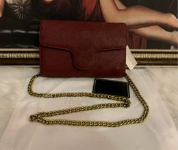 Hig Quality handbag purses Womens Pu Leather Bag Fashion Small Gold Chain Bagv wallet Cross body Handbags Shoulder Messenger Bags crossbody baga 21cm