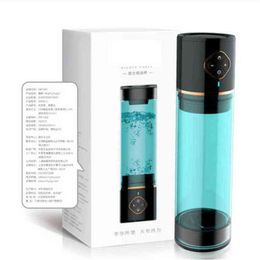 Nxy Men Masturbators Erotic Hydro Machine Penis Water Pump Enlargement Extender Real Pussy Sex Toys for Male Masturbator Cock Strapon Adults Shop 1214