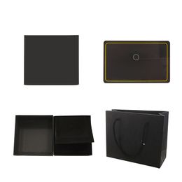 High Quality Letter Jewellery Display Packaging with Stamp Necklace Bracelet Ring Gift Box Pouch Bag Black