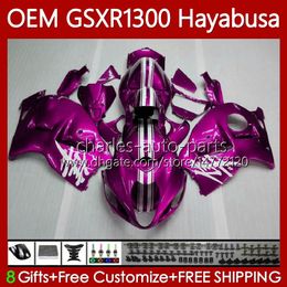 Body Injection For SUZUKI GSXR 1300 CC Hayabusa GSXR1300 08 2008 2009 2010 2011 2012 2013 77No.176 1300CC GSXR-1300 14 15 16 17 18 19 Gloss Rose GSX R1300 08-19 Fairing
