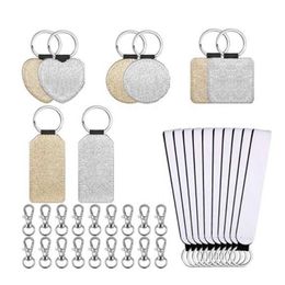 Keychains 36 Pcs Sublimation Blanks Set Includes Keychain Wristlet Lanyard And Swivel Snap Hook2171