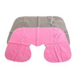 Pillow 1pc Lightweight Portable Inflatable U-Shape Neck Rest Car Travel Comfort Headrest Flight Soft Nursing Cushion