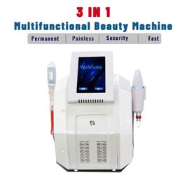 Profesjonalne przenośne maszyny do usuwania włosów Ance Pigment Remover IPL Opt ND YAG Laser Home Salon używany