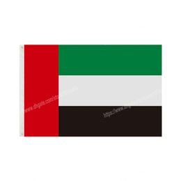 U A E Flags National Polyester Banner Flying 90 x 150cm 3 * 5ft Flag All Over The World Worldwide Outdoor can be Customised