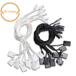 18cm 100pcs White/Black/beige Snap Lock Pins Security Tag Fasteners Loop Locks Garments Fasteners Accessories Wholesale