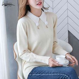 Pull Femme Winter Clothes Long Sleeve Solid Sweaters Women Tops Casual Pullover Jumper Knitted Sweater 7607 50 210508