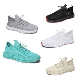 running shoes spring summer mens womens sneakers white grey black breathable outdoor wear mes