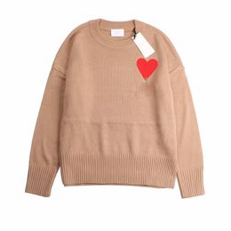 Tasarımcı Sweaters Erkekler Fabrika Örgü Sweatshirtler Uzun Kollu Hoodies Kadın Kış Lüks Giyim Nakışları Aşk Mektubu Ceket Sıras Çakçılık Sweater Artı Boyut