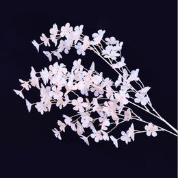 Artificial flowers bouquet wedding auditorium ceiling material engineering landscape decoration silk flower