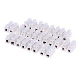 100PCS/Lot Electrical Cable Connectors Lighting Accessories CH-1/2/3 Quick Wire Connector 12 position Terminals Block Connection