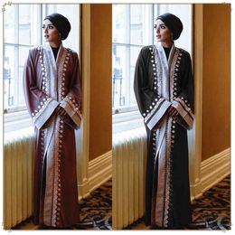 Eightree Hunter Marokkanische Kaftan Abendkleider Spitze Applikationen Arabisch Muslim Kleider für besondere Anlässe Benutzerdefinierte formale Abschlussball LJ201224