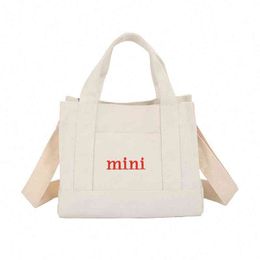 2022 new fashion cheap shopping bag cotton msenger beach tote bag for ladi and girls