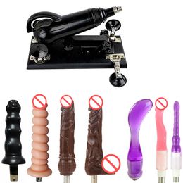 AKKAJJ Adult Small Sex Furniture Update Version Factory Price Machine Gun with Attachments for Women