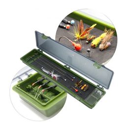 Carp Fishing Accessories Storage Box Carp Fishing Line Box Hair Rig Board with Pins Carp Fishing Hair Rig Wallet 535 Z2