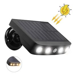 Super Bright LED Solar Lamps with Smart Sensor Simulation Monitoring IP65 Waterproof Suitable for Courtyard, Outdoor, Garden