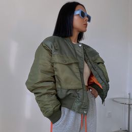 Buy Khaki Bomber Jacket Women Online 
