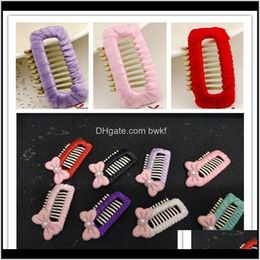 Apparel Supplies Home & Garden Drop Delivery 2021 Bb Small Pearl Bow Clip Grooming Aessories Dogs Gift Dog Cat Hair Hairpin Pet Products 20Pc