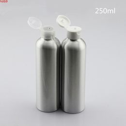 20pcs/lot 250ml Aluminium Cosmetic Packaging metal Bottle bottle cover Flip top cap Aluminium bottlehigh qty