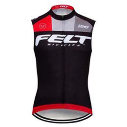Felt Team Mens cycling Sleeveless Jersey mtb Bike Tops Road Racing Vest Outdoor Sports Uniform Summer Breathable Bicycle Shirts Ropa Ciclismo S21050643