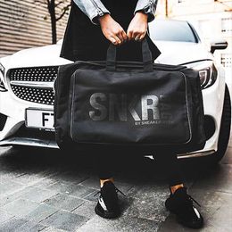 Popular Fashion Gym Duffle Sneakers Storage Large Capacity Travel Luggage Bag Shoulder Handbags Stuff Sacks with Shoes Compartment 21