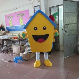 High quality Lovely House Mascot Costumes Halloween Fancy Party Dress Cartoon Character Carnival Xmas Easter Advertising Birthday Party Costume Outfit